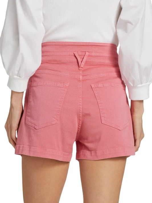 Veronica Beard Jaylen Pleated Denim Shorts 7 Veronica Beard Jaylen Pleated Denim Shorts - Image 5