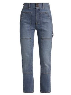 Veronica Beard Aspen Stretch Carpenter Jeans