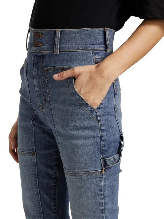 Veronica Beard Aspen Stretch Carpenter Jeans 8 Veronica Beard Aspen Stretch Carpenter Jeans - Image 6