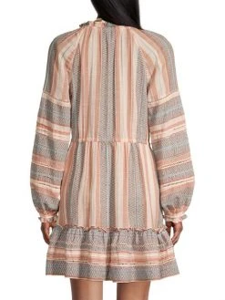 Veronica Beard Danica Printed Cotton Mini Dress -Veronica Beard shop unnamed file 2806