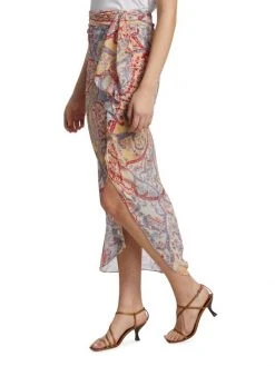 Veronica Beard Kaydence Silk Ankle Skirt -Veronica Beard shop unnamed file 2817