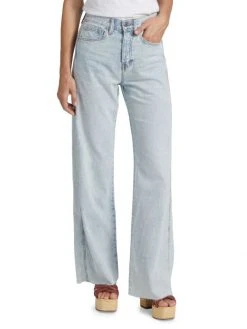 Veronica Beard Taylor High-Rise Stretch Wide-Leg Jeans 11 Veronica Beard Taylor High-Rise Stretch Wide-Leg Jeans -Veronica Beard shop unnamed file 2830