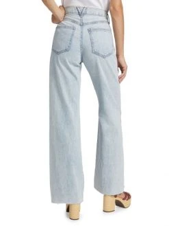 Veronica Beard Taylor High-Rise Stretch Wide-Leg Jeans 13 Veronica Beard Taylor High-Rise Stretch Wide-Leg Jeans -Veronica Beard shop unnamed file 2832