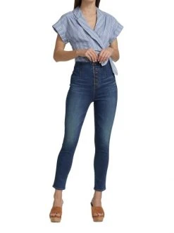 Veronica Beard Stratton High-Rise Button-Fly Skinny Jeans 10 Veronica Beard Stratton High-Rise Button-Fly Skinny Jeans -Veronica Beard shop unnamed file 286