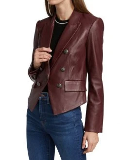 Veronica Beard Cooke Leather Jacket -Veronica Beard shop unnamed file 3