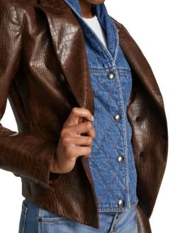 Veronica Beard Donahue Quilted Denim Dickey -Veronica Beard shop unnamed file 304