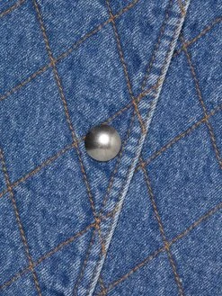 Veronica Beard Donahue Quilted Denim Dickey -Veronica Beard shop unnamed file 305