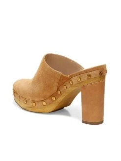 Veronica Beard Grita Suede Clogs Black -Veronica Beard shop unnamed file 32