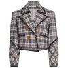 Veronica Beard Aise Double-Breasted Cotton Plaid Jacket 2 Veronica Beard Aise Double-Breasted Cotton Plaid Jacket -Veronica Beard shop unnamed file 344