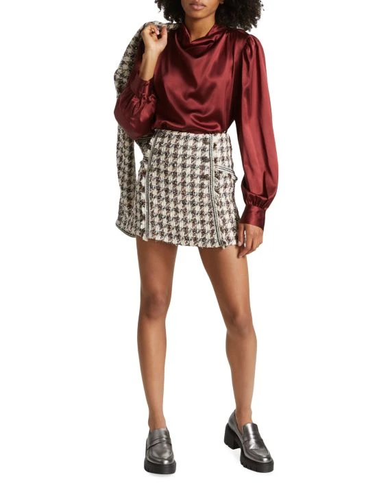 Veronica Beard Starck Tweed Mini Skirt 4 Veronica Beard Starck Tweed Mini Skirt - Image 2