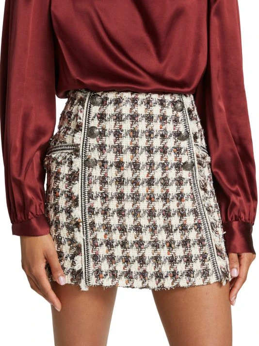 Veronica Beard Starck Tweed Mini Skirt 5 Veronica Beard Starck Tweed Mini Skirt - Image 3