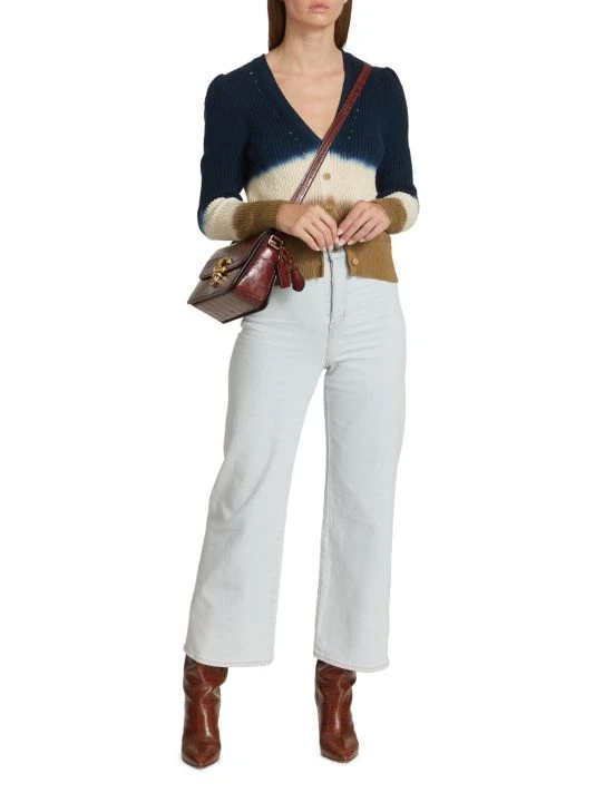 Veronica Beard Parula Dip-Dye Cardigan 4 Veronica Beard Parula Dip-Dye Cardigan - Image 2