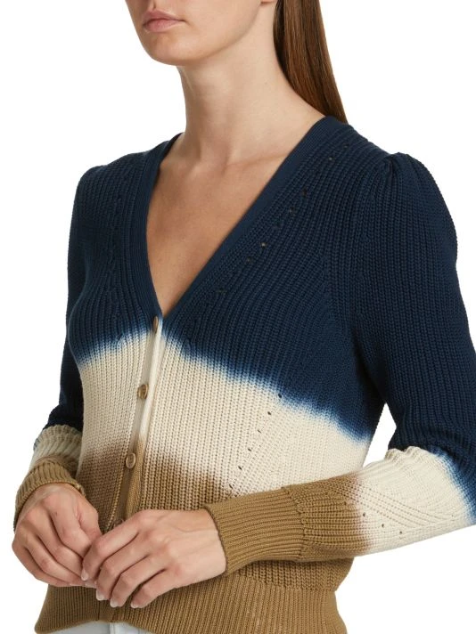 Veronica Beard Parula Dip-Dye Cardigan 8 Veronica Beard Parula Dip-Dye Cardigan - Image 6