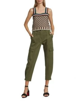 Veronica Beard Livina Woven Tank Top -Veronica Beard shop unnamed file 375