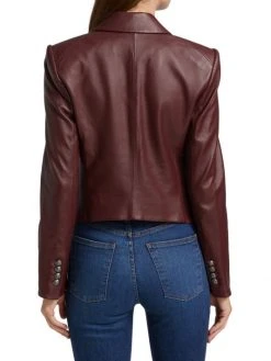 Veronica Beard Cooke Leather Jacket -Veronica Beard shop unnamed file 4