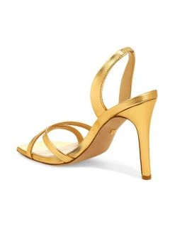 Veronica Beard Analita Metallic Leather Sandals -Veronica Beard shop unnamed file 402