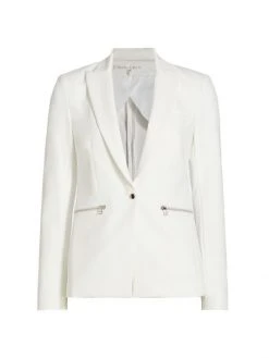 Veronica Beard Core Scuba Jacket White 6 Veronica Beard Core Scuba Jacket White -Veronica Beard shop unnamed file 41