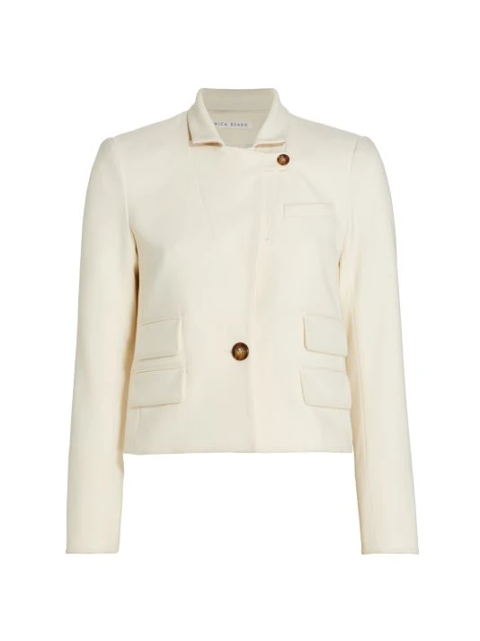 Veronica Beard Boon Boxy Crepe Blazer 3 Veronica Beard Boon Boxy Crepe Blazer