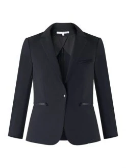 Veronica Beard Core Scuba Schoolboy Jacket White -Veronica Beard shop unnamed file 45