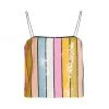 Veronica Beard Harmoni Striped Sequin Tank