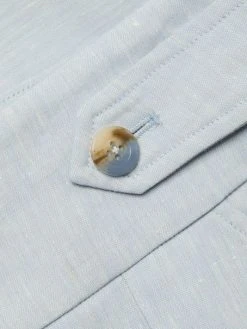 Veronica Beard Pine Linen-Blend Shorts -Veronica Beard shop unnamed file 524