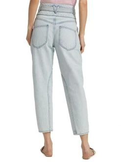 Veronica Beard Pearl Belted High-Rise Barrel Crop Jeans 13 Veronica Beard Pearl Belted High-Rise Barrel Crop Jeans -Veronica Beard shop unnamed file 547