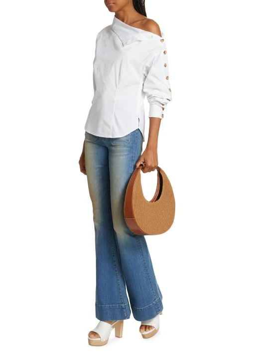 Veronica Beard Fauri Asymmetric Poplin Shirt 4 Veronica Beard Fauri Asymmetric Poplin Shirt - Image 2