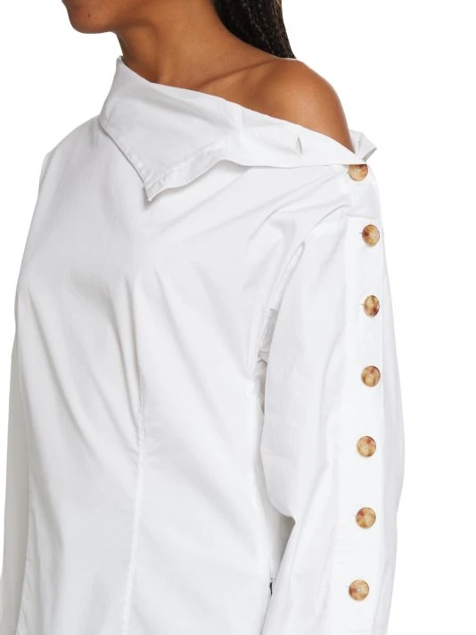 Veronica Beard Fauri Asymmetric Poplin Shirt 8 Veronica Beard Fauri Asymmetric Poplin Shirt - Image 6