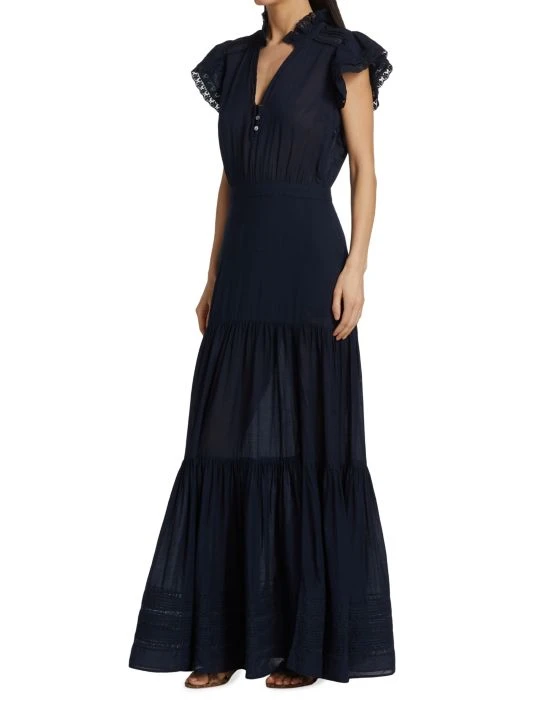 Veronica Beard Satori Lace Maxi Dress 6 Veronica Beard Satori Lace Maxi Dress - Image 4
