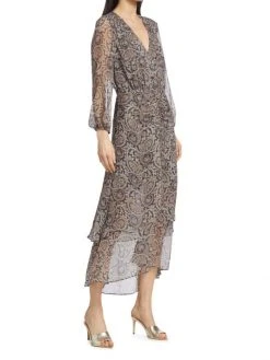 Veronica Beard Quinlan Paisley Silk Midi-Dress -Veronica Beard shop unnamed file 574