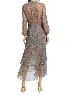 Veronica Beard Quinlan Paisley Silk Midi-Dress -Veronica Beard shop unnamed file 575