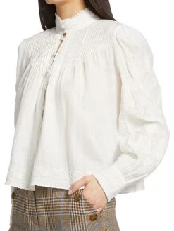 Veronica Beard Amandine Blouse -Veronica Beard shop unnamed file 583