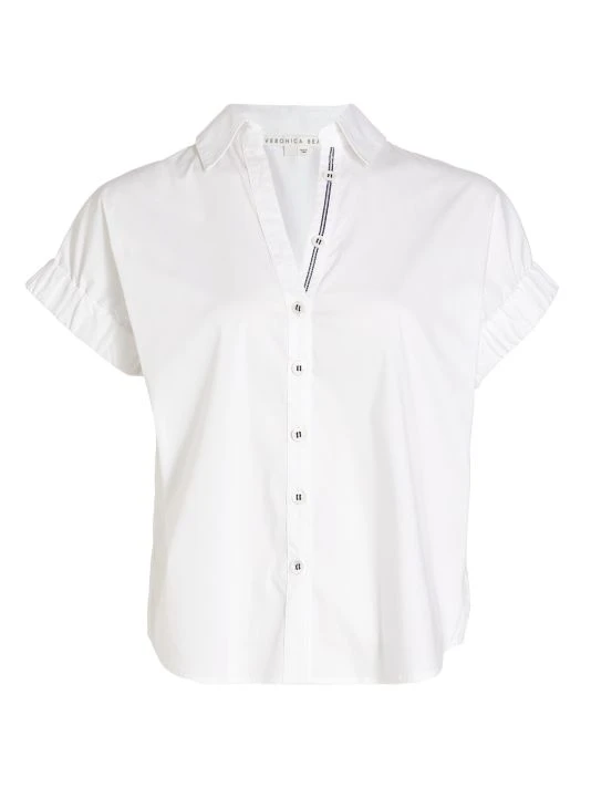 Veronica Beard Matera Button Shirt 3 Veronica Beard Matera Button Shirt