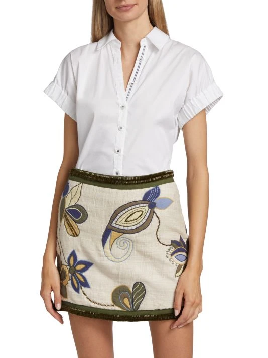 Veronica Beard Matera Button Shirt 5 Veronica Beard Matera Button Shirt - Image 3