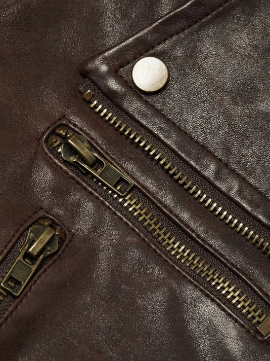 Veronica Beard Marea Leather Moto Jacket 9 Veronica Beard Marea Leather Moto Jacket - Image 7