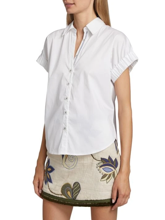 Veronica Beard Matera Button Shirt 6 Veronica Beard Matera Button Shirt - Image 4