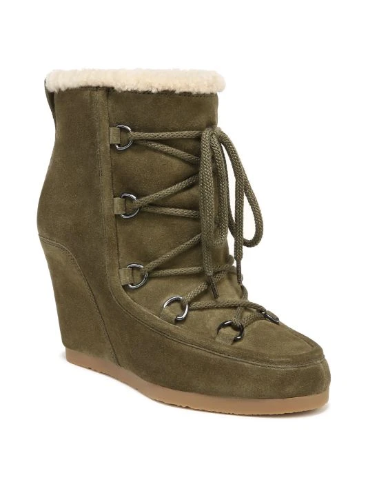 Veronica Beard Elfred Suede Wedge Booties 4 Veronica Beard Elfred Suede Wedge Booties - Image 2