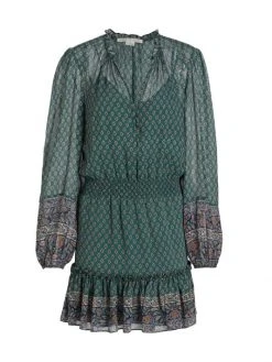 Veronica Beard Destiny Silk Minidress