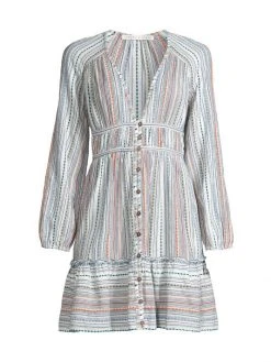 Veronica Beard Suzie Cotton Minidress