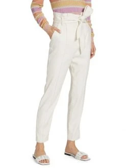 Veronica Beard Clerence Paperbag Pants -Veronica Beard shop unnamed file 677