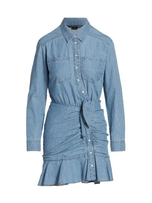 unnamed-file-7.jpg Veronica Beard Valle Ruffled Chambray Dress -Veronica Beard shop unnamed file 7