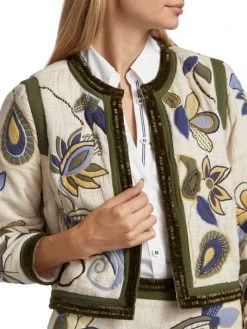 Veronica Beard Benicia Embellished Silk Jacket 14 Veronica Beard Benicia Embellished Silk Jacket -Veronica Beard shop unnamed file 714