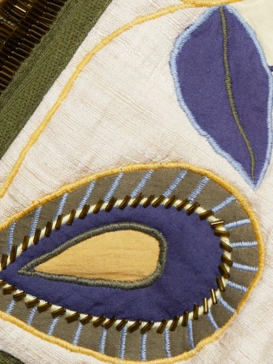 Veronica Beard Benicia Embellished Silk Jacket 9 Veronica Beard Benicia Embellished Silk Jacket - Image 7