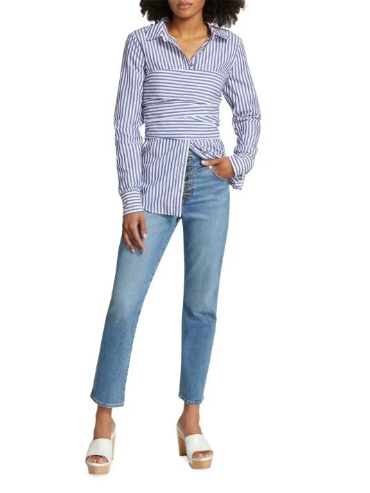 unnamed-file-717.jpg Veronica Beard Baylor Wrap-Waist Shirt -Veronica Beard shop unnamed file 717