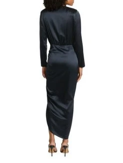 Veronica Beard Cameri Ruched Satin Midi Dress 6 Veronica Beard Cameri Ruched Satin Midi Dress -Veronica Beard shop unnamed file 727