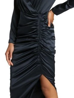 Veronica Beard Cameri Ruched Satin Midi Dress 7 Veronica Beard Cameri Ruched Satin Midi Dress -Veronica Beard shop unnamed file 728