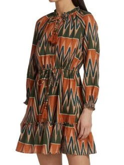 Veronica Beard Danica Printed Linen & Cotton Dress 12 Veronica Beard Danica Printed Linen & Cotton Dress -Veronica Beard shop unnamed file 761