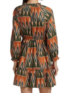 Veronica Beard Danica Printed Linen & Cotton Dress 13 Veronica Beard Danica Printed Linen & Cotton Dress -Veronica Beard shop unnamed file 762