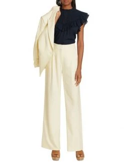 Veronica Beard Robinne Pleated Pants -Veronica Beard shop unnamed file 780