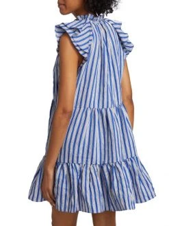 Veronica Beard Zee Plaid Tiered Dress -Veronica Beard shop unnamed file 790